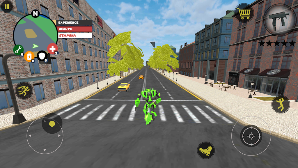 Super Car Robot Transformer: F  Screenshot 2