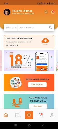 Chemist180 – Healthcare app  Screenshot 2