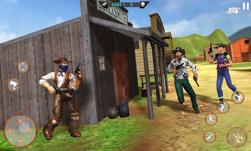 Real Cowboy Gun Shooting 3D  Screenshot 14