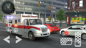 Ambulance Game Car Driving Sim  Screenshot 1