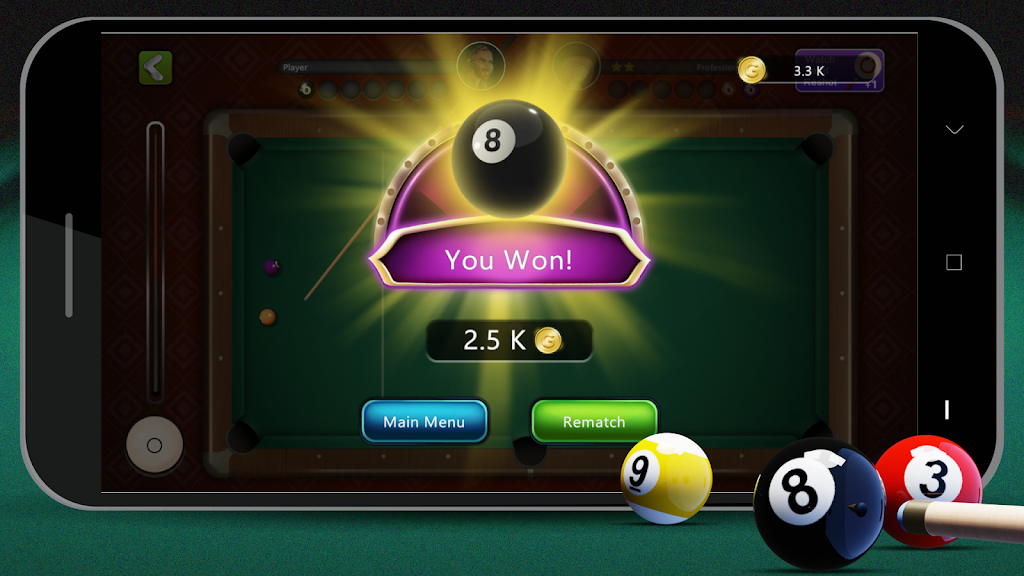 8 Ball Billiard  Screenshot 1