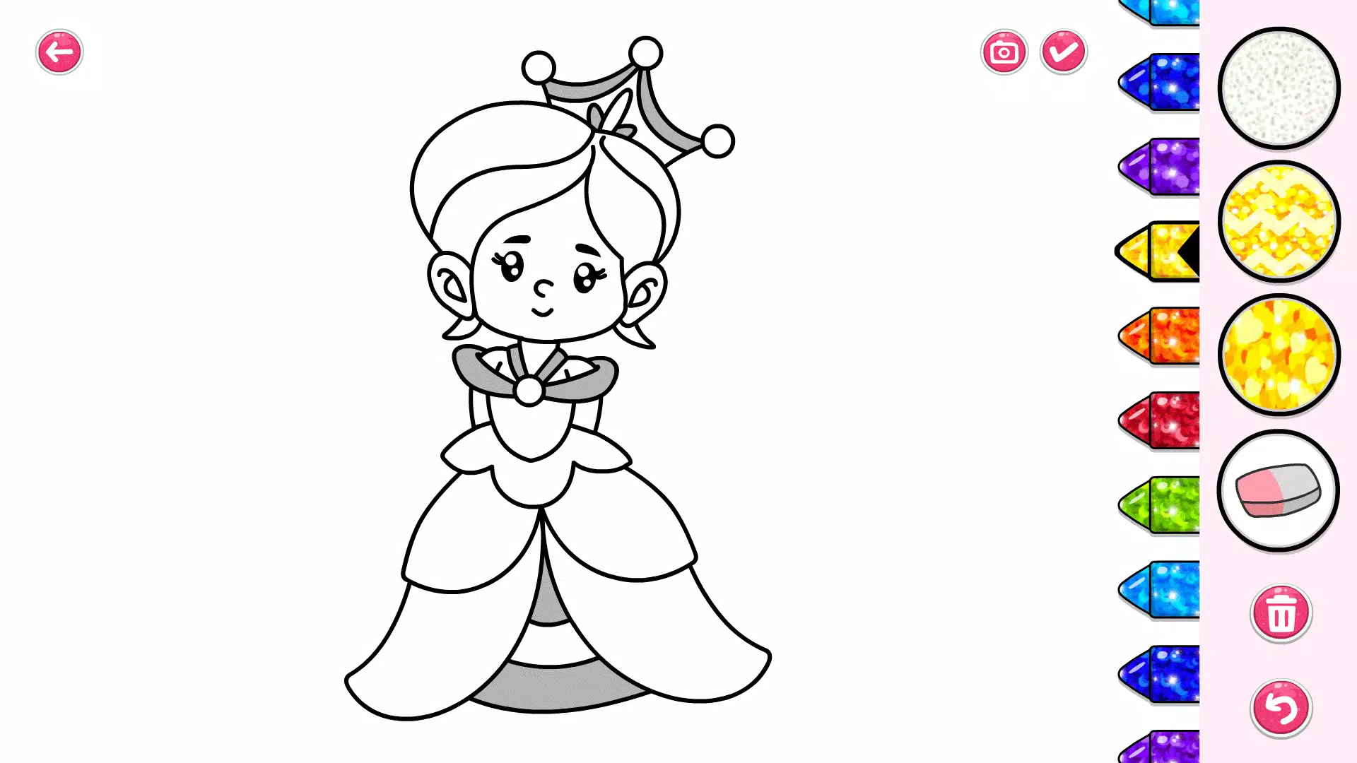 Princess Coloring Book Games  Screenshot 1