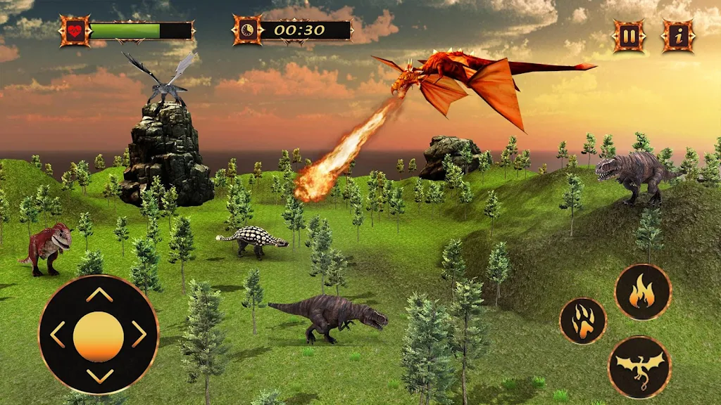 Grand Dragon Fire Simulator  Screenshot 2