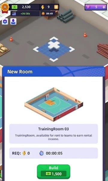 Idle Basketball Arena Tycoon Mod  Screenshot 3