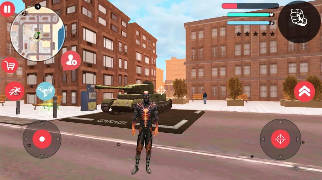 Immortal Tornado Flame Hero Vegas Crime Vice Sim  Screenshot 2