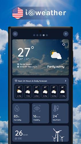 iOweather – Weather Forecast  Screenshot 1