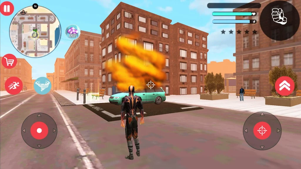 Immortal Tornado Flame Hero Vegas Crime Vice Sim  Screenshot 3