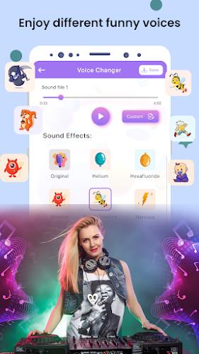 Voice Changer - Voice recorder  Screenshot 4
