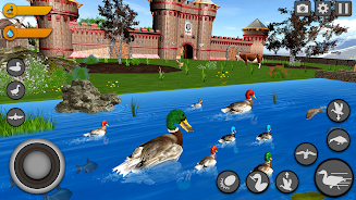 Virtual Duck Family Game 3D  Screenshot 2