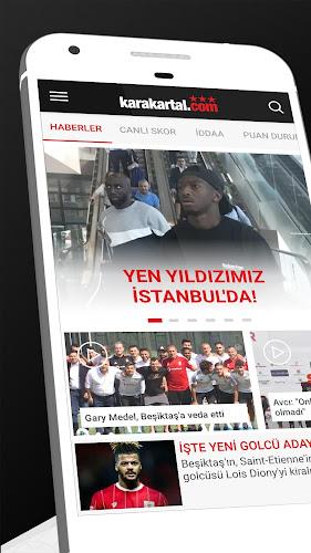 Karakartal - Beşiktaş haber  Screenshot 1