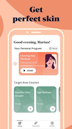 Luvly: Face Yoga & Exercise  Screenshot 2