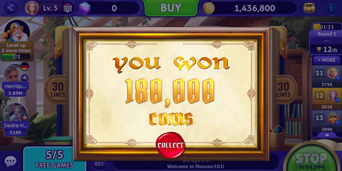 Club Vegas Slots Games  Screenshot 1