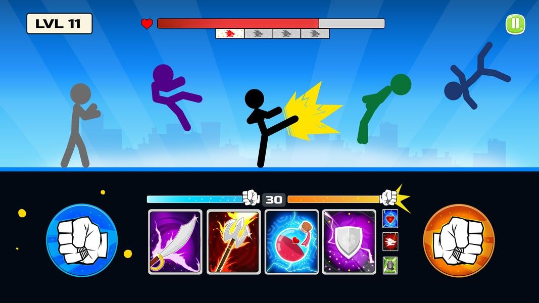 Stickman Fighter Mega Brawl  Screenshot 1