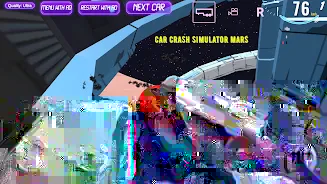 Car Crash Simulator Mars  Screenshot 2