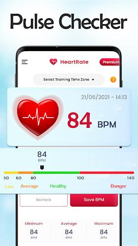 Heart Rate Monitor BPM Tracker  Screenshot 13