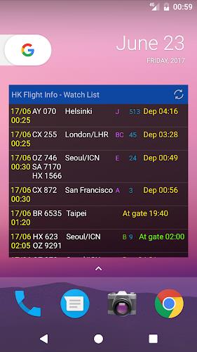 Hong Kong Flight Info  Screenshot 8