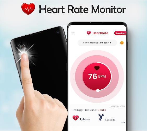 Heart Rate Monitor BPM Tracker  Screenshot 1