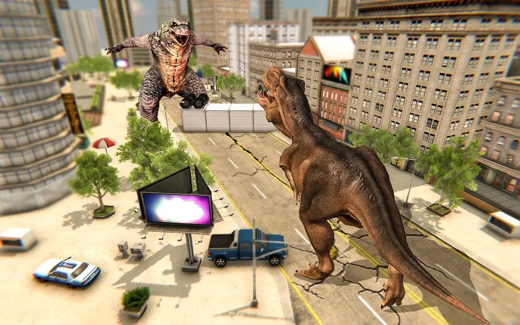 Monster Dinosaur Rampage : Cit  Screenshot 3