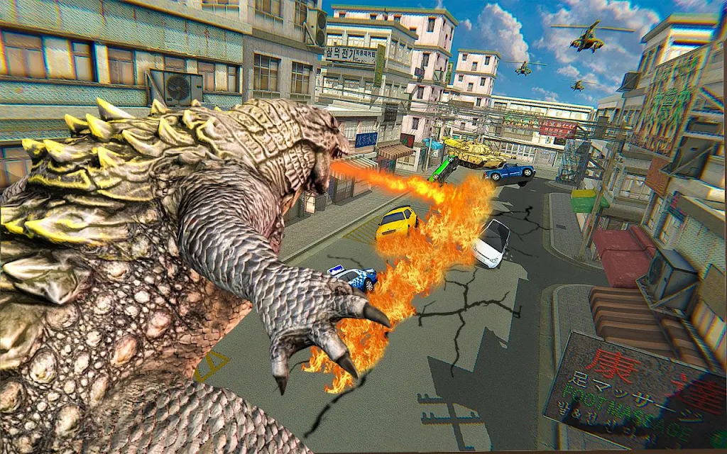 Monster Dinosaur Rampage : Cit  Screenshot 2