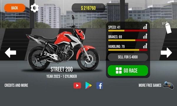 Traffic Motos 3 Mod  Screenshot 1