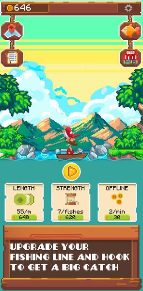 Pixel Fishing  Screenshot 2