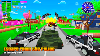 Gangs Wars: Pixel Shooter RP  Screenshot 1