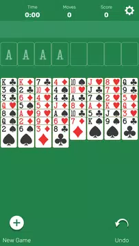 FreeCell (Classic Card Game)  Screenshot 1