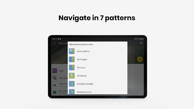 FieldBee tractor navigation  Screenshot 8