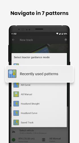 FieldBee tractor navigation  Screenshot 2