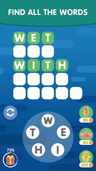 Word Search Sea: Word Puzzle Mod  Screenshot 3