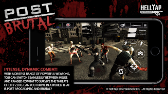 Post Brutal: Zombie Action RPG  Screenshot 2