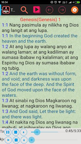 Filipino Tagalog Cebuano Bible  Screenshot 1