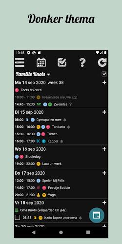 Klender, gedeelde gezinsagenda  Screenshot 5