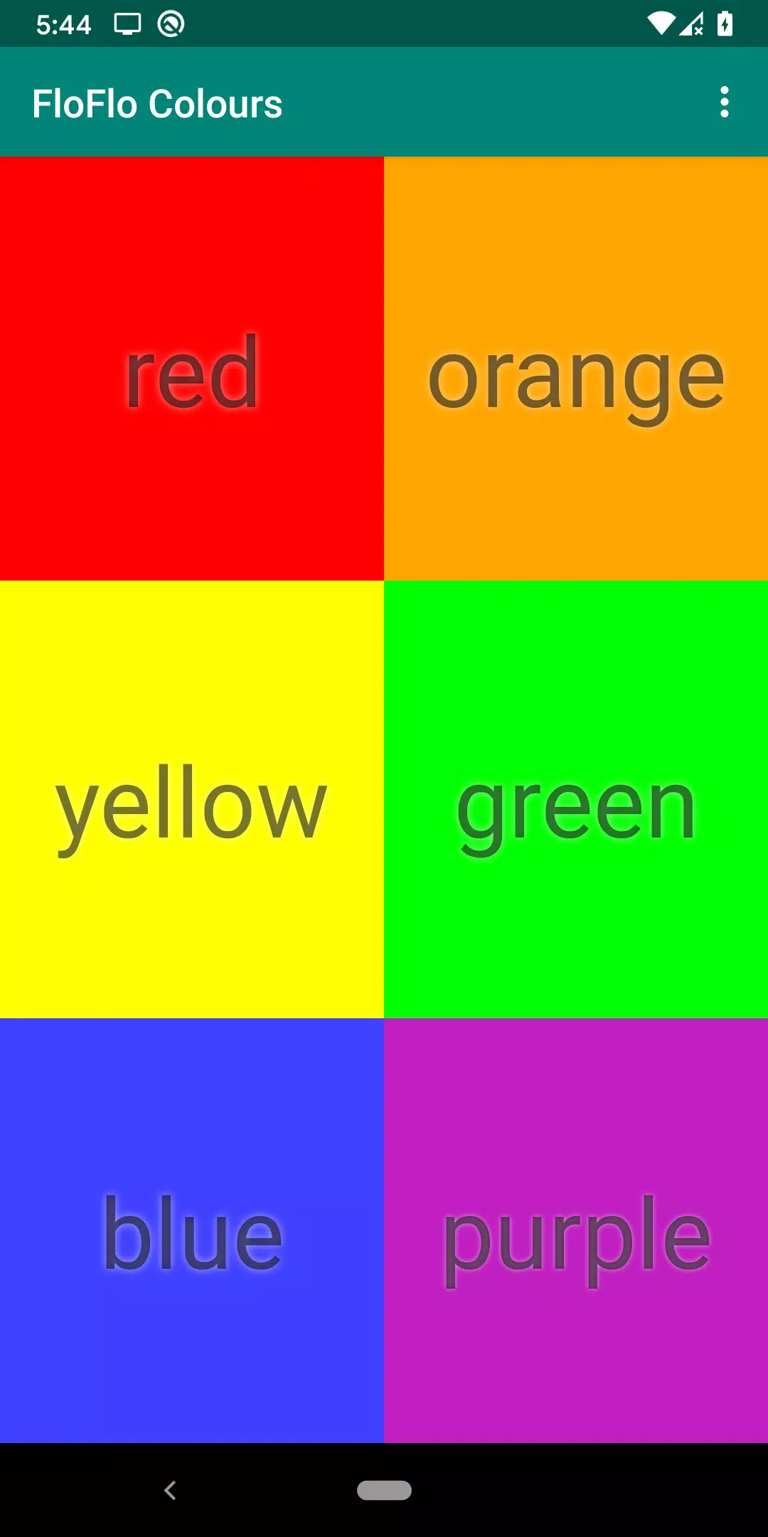 FloFlo Colours  Screenshot 1