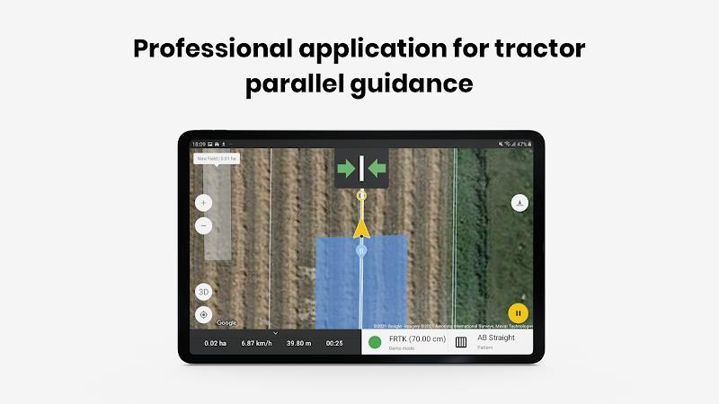 FieldBee tractor navigation  Screenshot 7