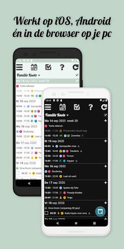 Klender, gedeelde gezinsagenda  Screenshot 3