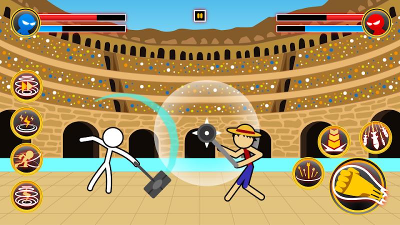 Stickman Battle Playground  Screenshot 7