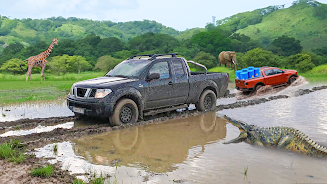 Uphill Pickup Truck Driving 24  Screenshot 5