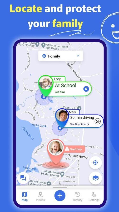 Connected: Family Locator  Screenshot 1