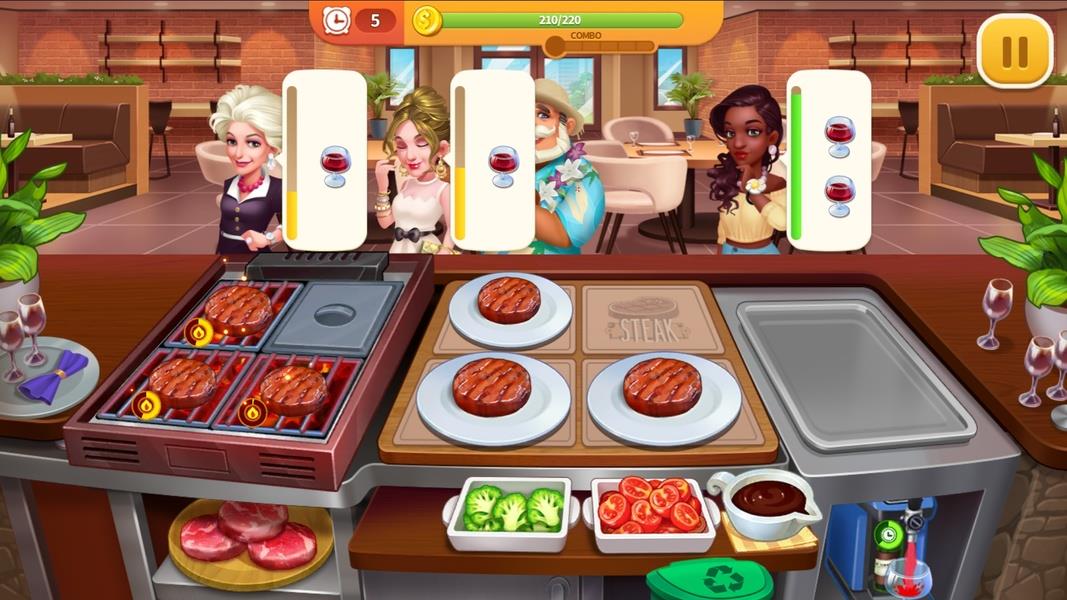 Crazy Kitchen: Cooking Game  Screenshot 1