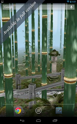 Bamboo Forest Wallpaper Lite  Screenshot 2