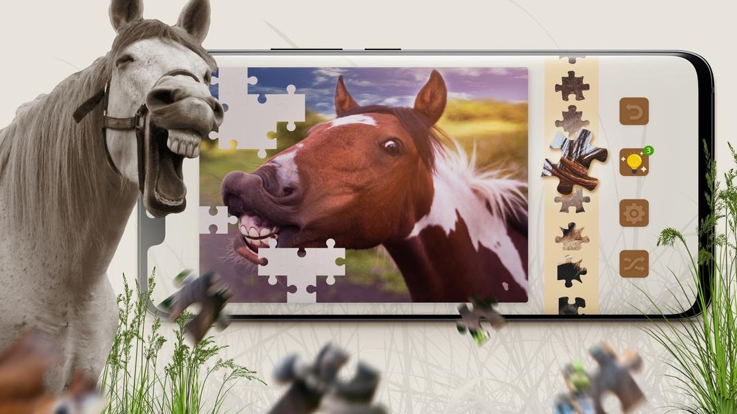 Jigsaw Puzzle Horses Edition  Screenshot 2