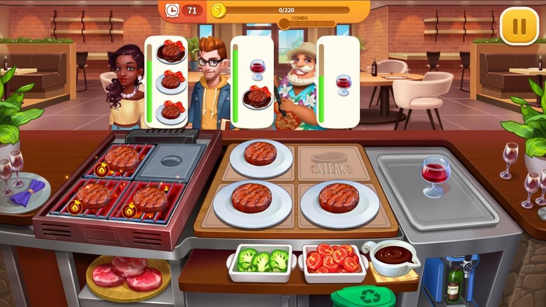 Crazy Kitchen: Cooking Game  Screenshot 2