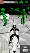 Stickman Zombie: Moto Racing  Screenshot 2