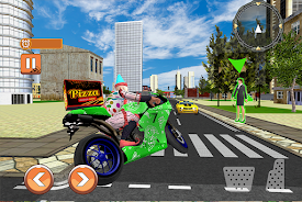 Clown Pizza Boy Bike Delivery  Screenshot 7