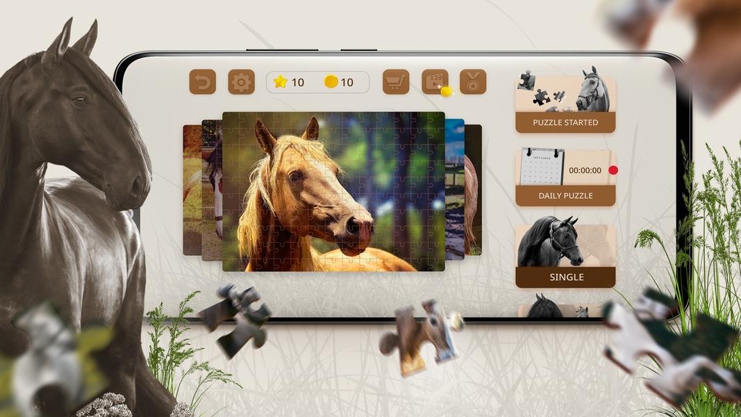 Jigsaw Puzzle Horses Edition  Screenshot 3