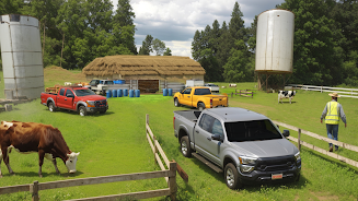 Uphill Pickup Truck Driving 24  Screenshot 7