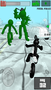 Stickman Zombie: Moto Racing  Screenshot 7