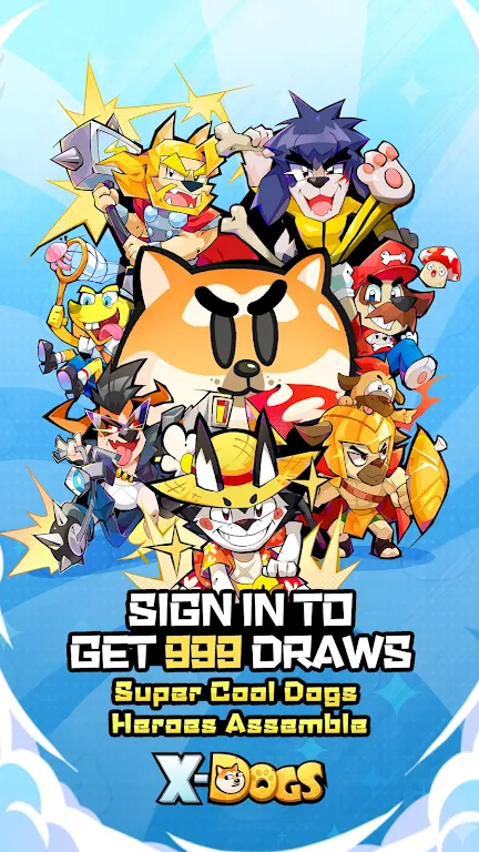 X Dogs: Get 999 Draws  Screenshot 1