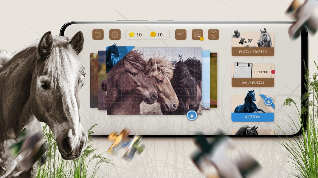 Jigsaw Puzzle Horses Edition  Screenshot 5